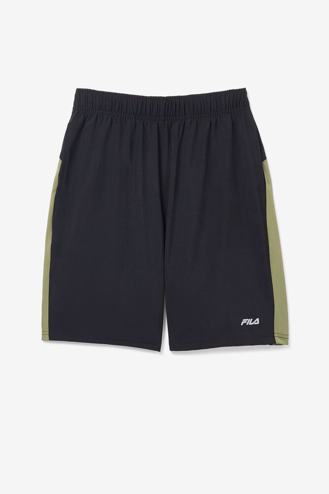 Fila Miesten Shortsit Rafeeq Mustat - JMGF-46831